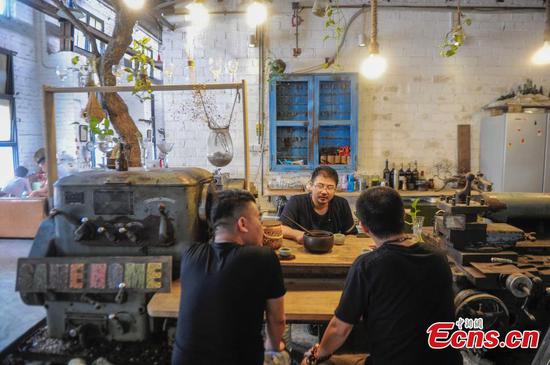 Startup repurposes abandoned factory into creation base